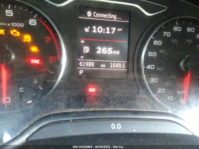 2015 AUDI S3/A3 2.0T PREMIUM WAUBFGFF9F1018735