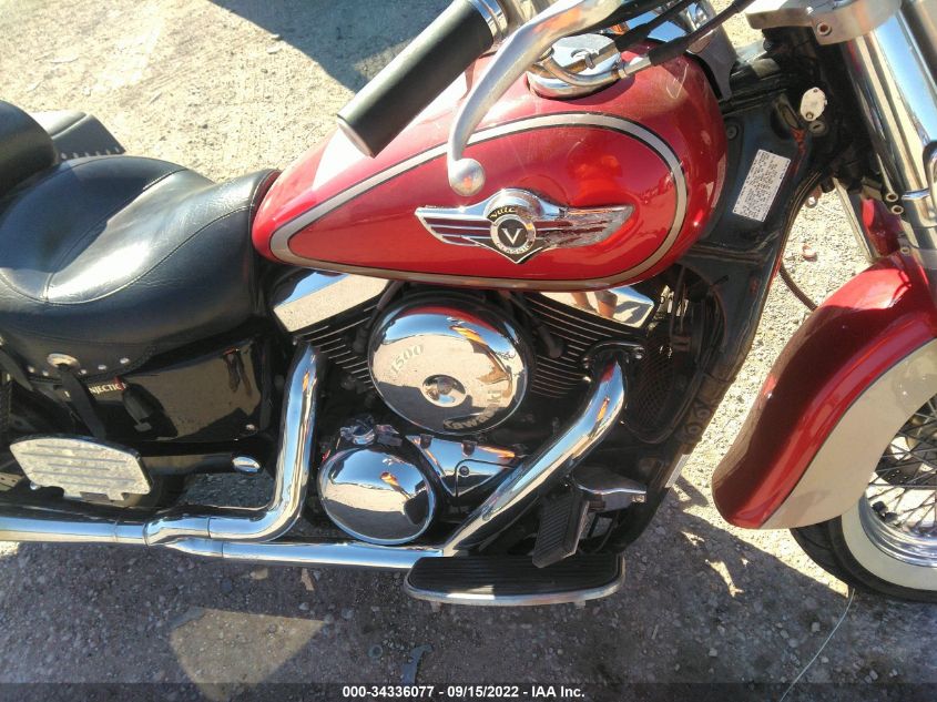 2000 KAWASAKI VN1500 N1 JKBVNAN19YA001741