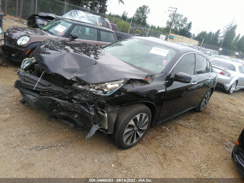 2015 HONDA ACCORD HYBRID TOURING 1HGCR6F77FA014377