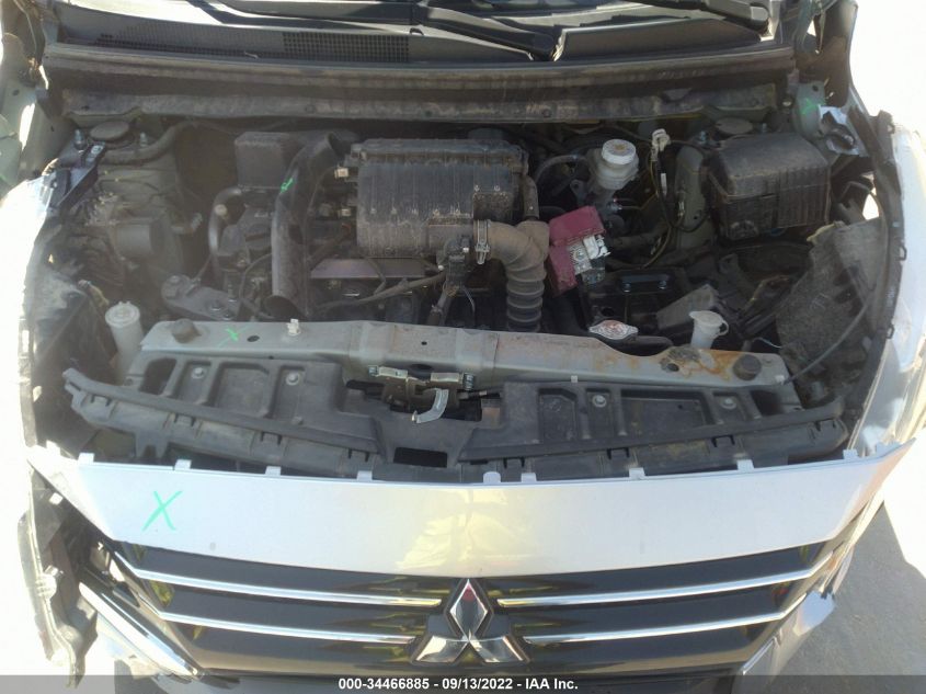 2021 MITSUBISHI MIRAGE ES/LE/CARBONITE EDITION ML32AUHJ3MH003446