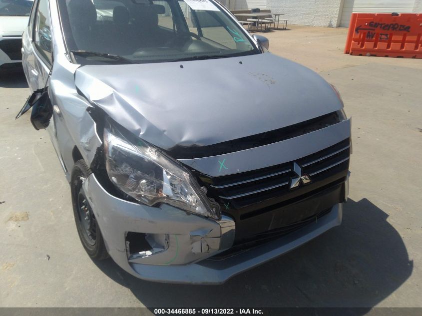 2021 MITSUBISHI MIRAGE ES/LE/CARBONITE EDITION ML32AUHJ3MH003446