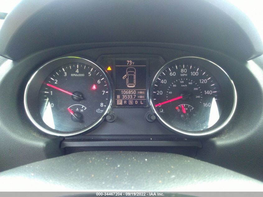2015 NISSAN ROGUE SELECT S JN8AS5MV4FW763764