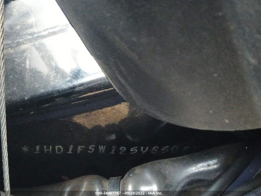 2005 HARLEY-DAVIDSON FLTRI 1HD1FSW125Y650678
