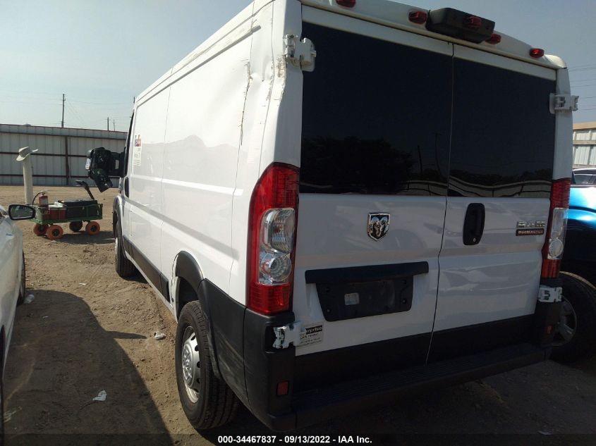 2021 RAM PROMASTER CARGO VAN 3C6LRVAG3ME560045