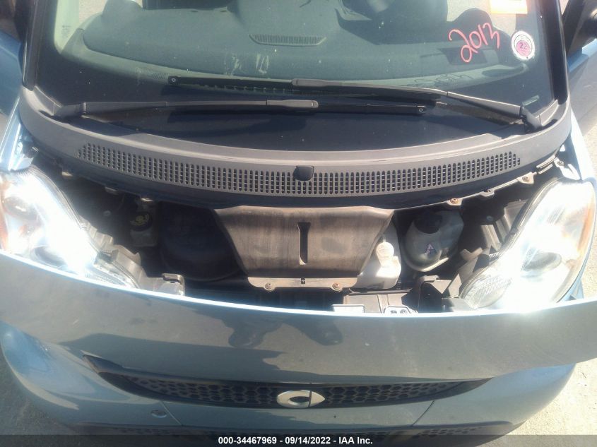 2013 SMART FORTWO PURE/PASSION WMEEJ3BA1DK598170