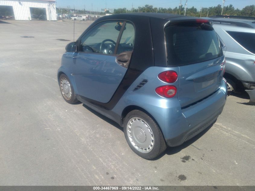 2013 SMART FORTWO PURE/PASSION WMEEJ3BA1DK598170
