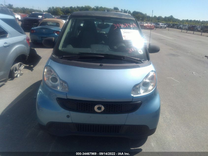 2013 SMART FORTWO PURE/PASSION WMEEJ3BA1DK598170
