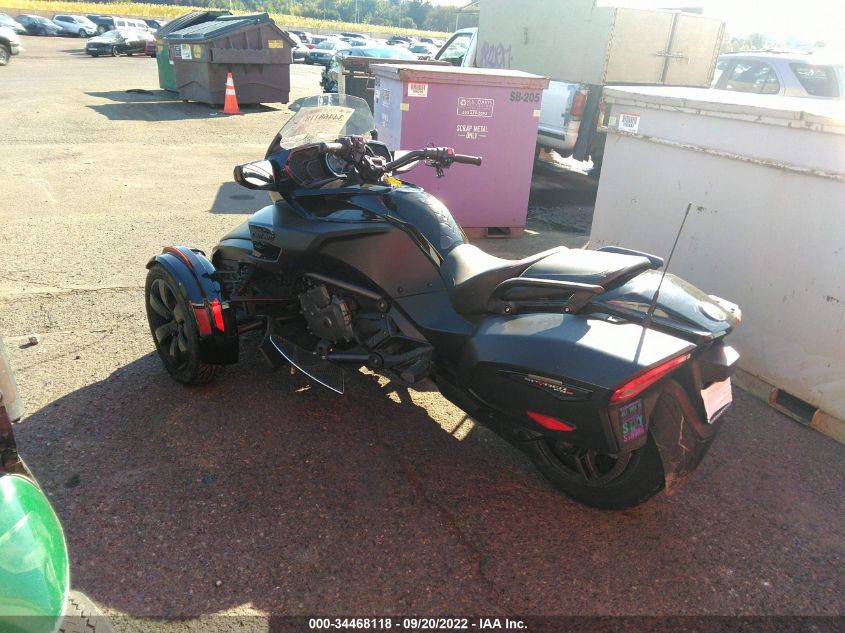 2019 CAN-AM SPYDER ROADSTER F3-T/F3 LIMITED 2BXREDD27KV001318