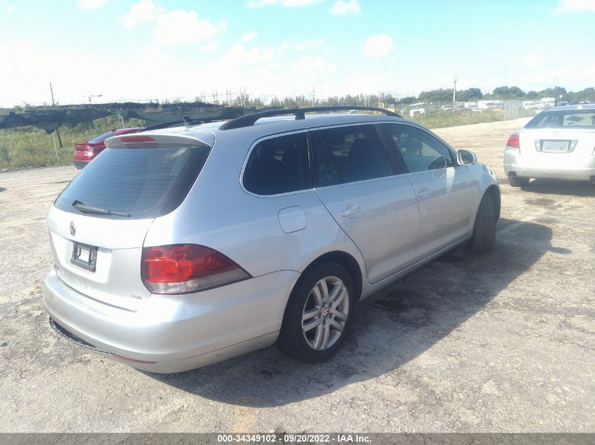 2014 VOLKSWAGEN JETTA SPORTWAGEN TDI 3VWPL7AJ9EM618067