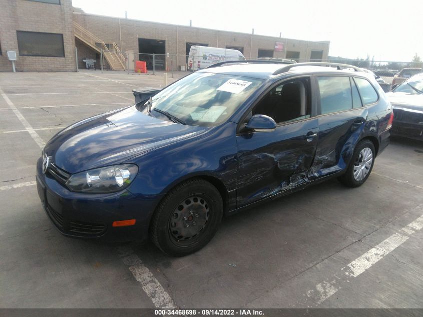 2013 VOLKSWAGEN JETTA SPORTWAGEN S 3VWPP7AJ9DM663707