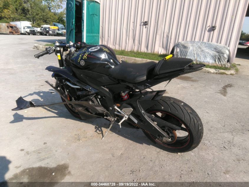 2006 YAMAHA YZFR6 L JYARJ12E16A002437