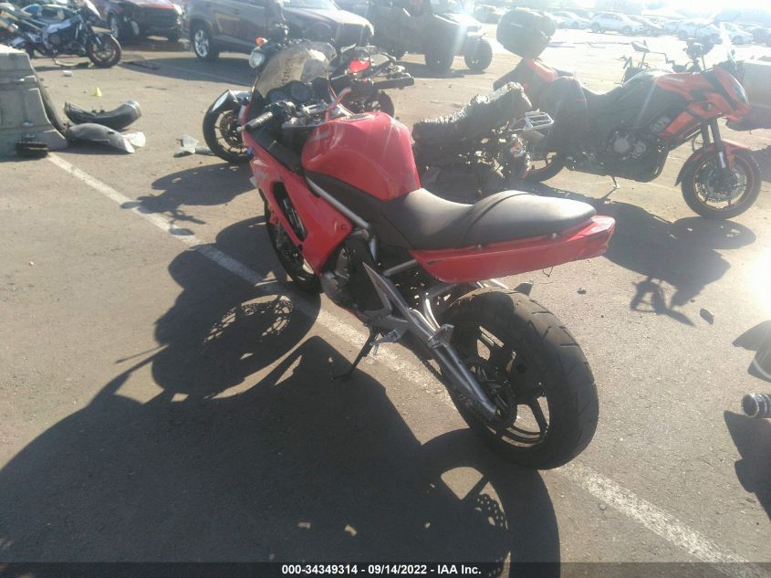 2007 KAWASAKI EX650 A JKAEXEA1X7A025606