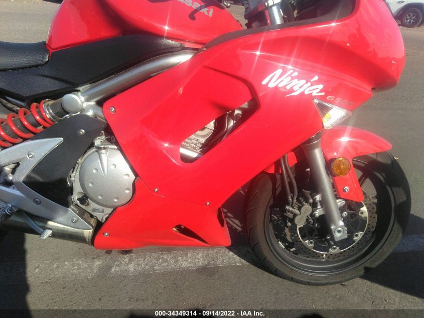 2007 KAWASAKI EX650 A JKAEXEA1X7A025606