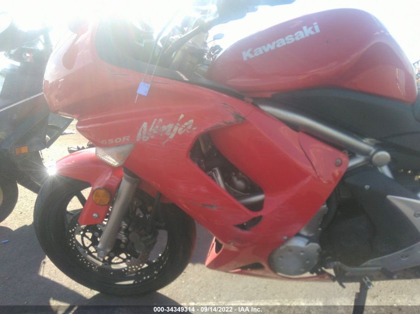 2007 KAWASAKI EX650 A JKAEXEA1X7A025606