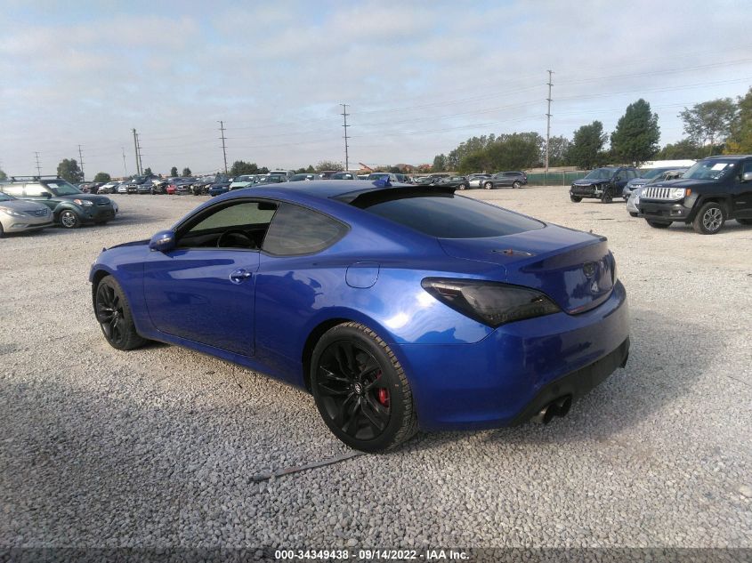 2013 HYUNDAI GENESIS COUPE 3.8 TRACK KMHHU6KJ9DU087620