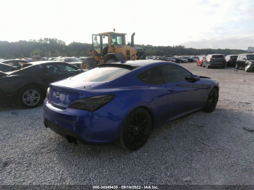 2013 HYUNDAI GENESIS COUPE 3.8 TRACK KMHHU6KJ9DU087620