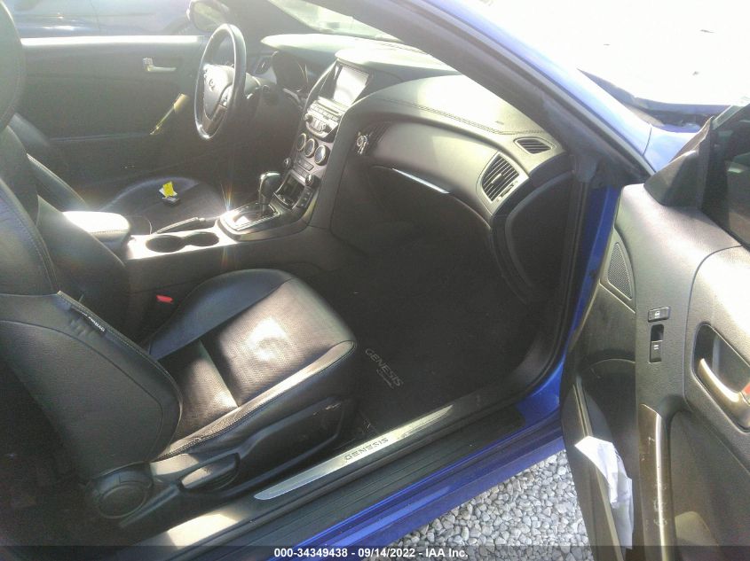 2013 HYUNDAI GENESIS COUPE 3.8 TRACK KMHHU6KJ9DU087620