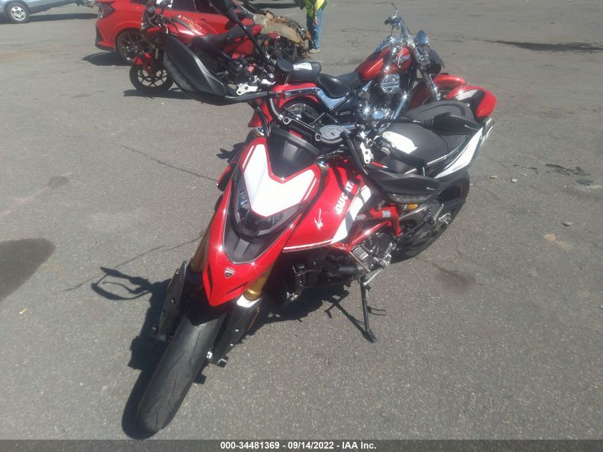 2020 DUCATI HYPERMOTARD 950/950 SP ZDMBAJDT3LB005528