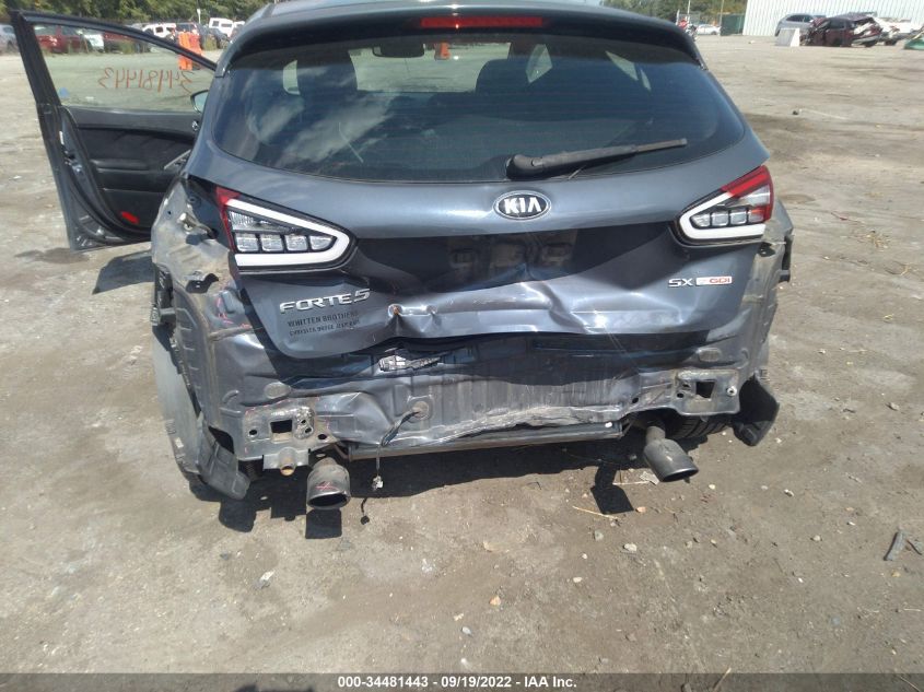 2015 KIA FORTE 5-DOOR SX KNAFZ5A3XF5261795