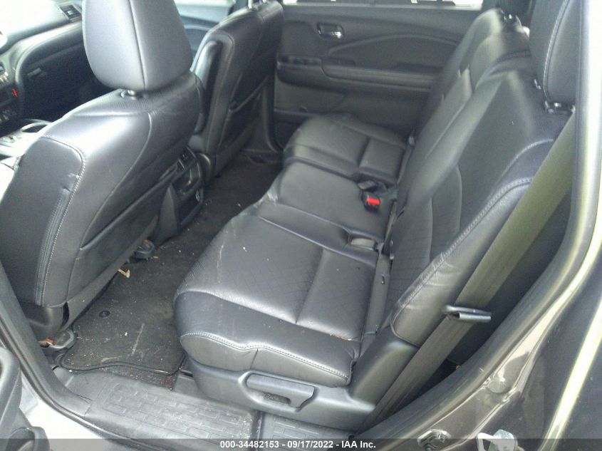 2021 HONDA PASSPORT EX-L 5FNYF7H56MB000683