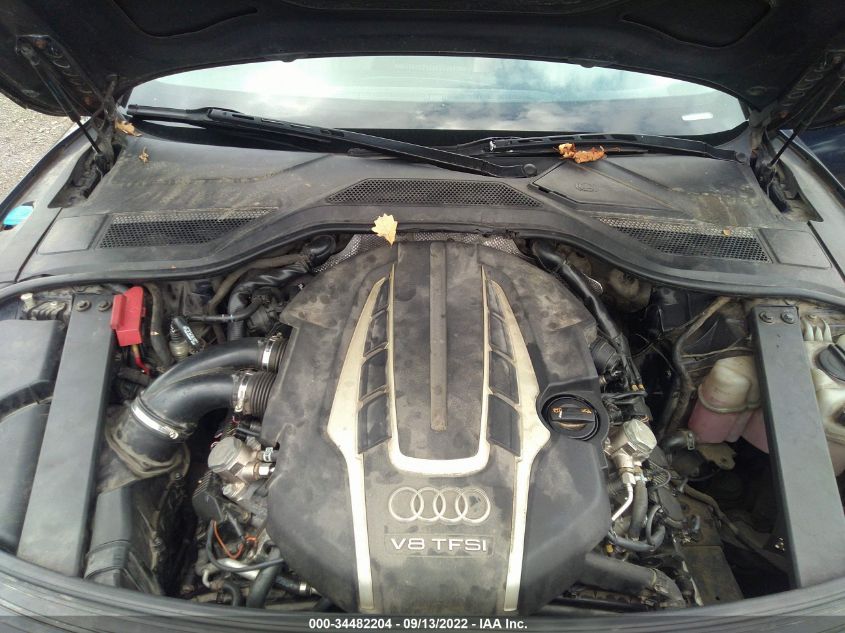 2013 AUDI A8 L 4.0L WAUR2AFD4DN015205