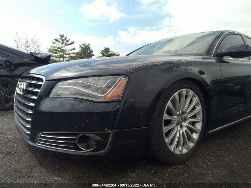2013 AUDI A8 L 4.0L WAUR2AFD4DN015205