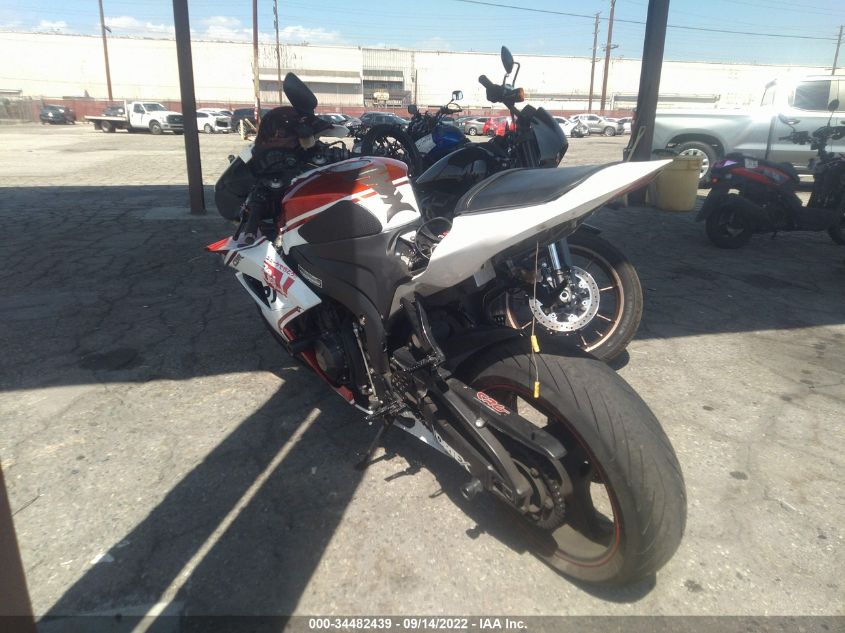 2007 HONDA CBR600 RR JH2PC40077M001203