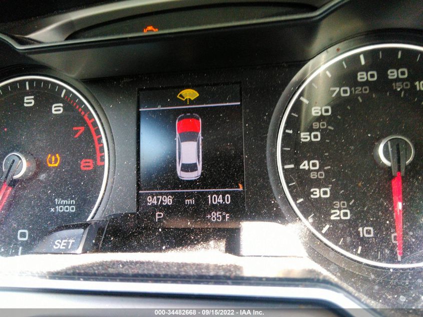 2015 AUDI A4 PREMIUM PLUS WAUFFAFL7FN003969