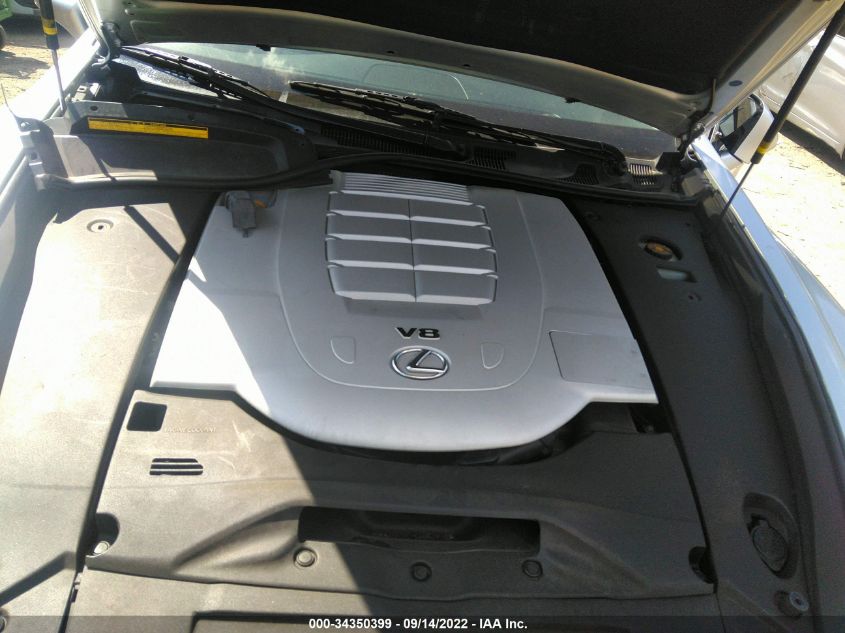 2013 LEXUS LS 460 L JTHDL5EF5D5005219