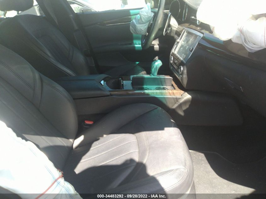 2014 MASERATI QUATTROPORTE S Q4 ZAM56RRA6E1110214