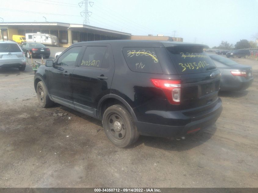 2014 FORD UTILITY POLICE 1FM5K8ARXEGC38167
