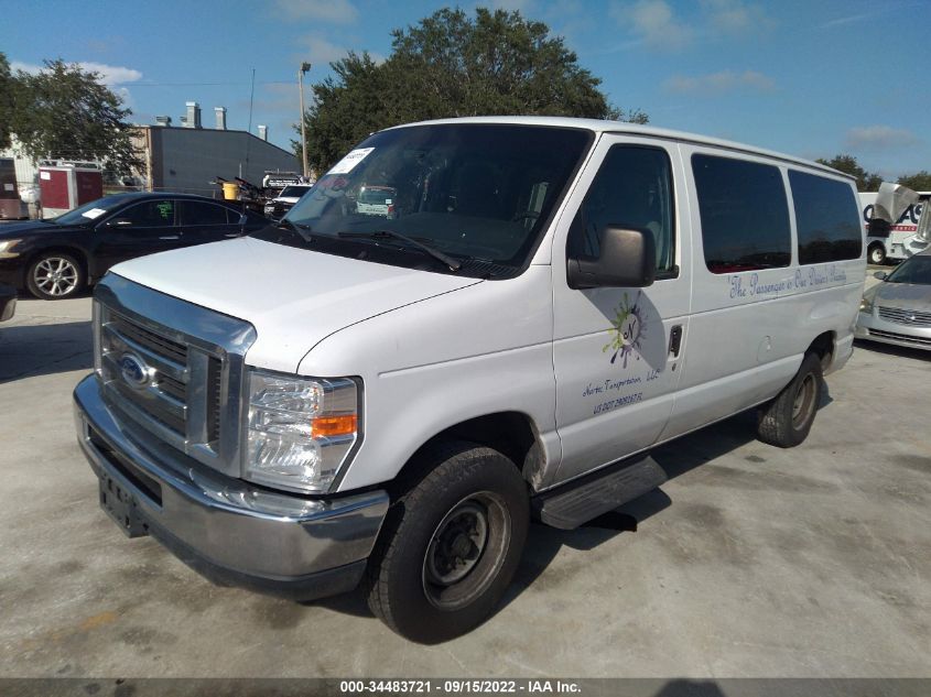 2014 FORD ECONOLINE WAGON XLT 1FBNE3BL0EDB00233