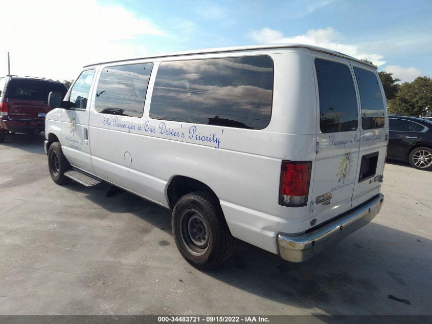 2014 FORD ECONOLINE WAGON XLT 1FBNE3BL0EDB00233