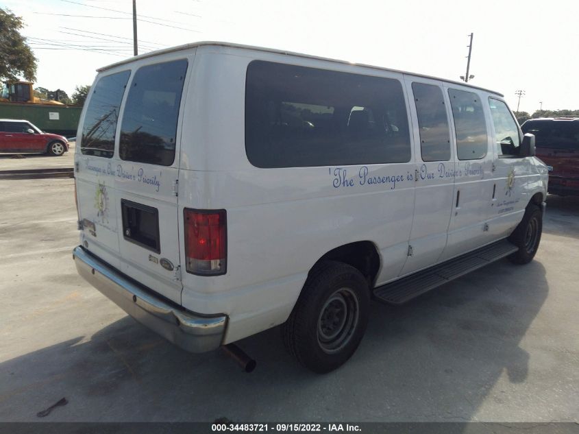 2014 FORD ECONOLINE WAGON XLT 1FBNE3BL0EDB00233
