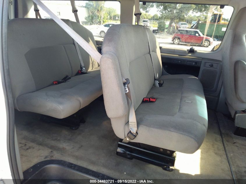2014 FORD ECONOLINE WAGON XLT 1FBNE3BL0EDB00233