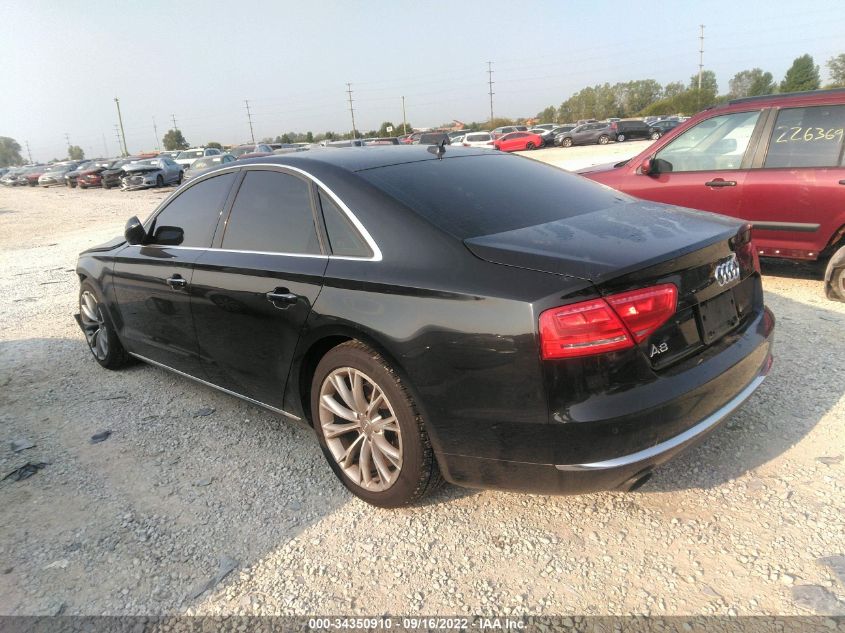 2013 AUDI A8 3.0L WAUAGAFD9DN001413
