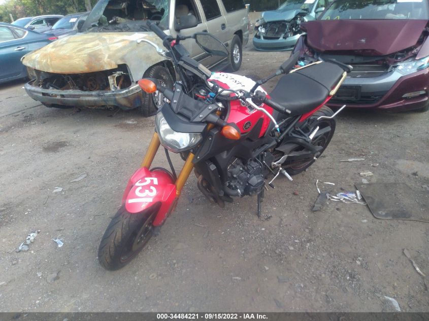 2014 YAMAHA FZ09 JYARN33E9EA003302