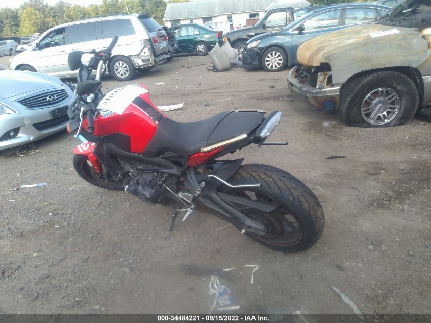 2014 YAMAHA FZ09 JYARN33E9EA003302