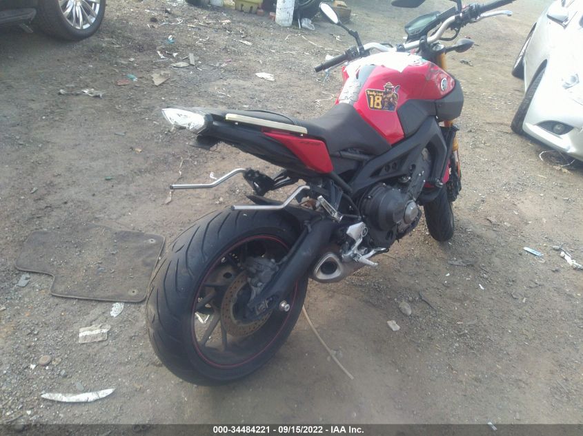 2014 YAMAHA FZ09 JYARN33E9EA003302