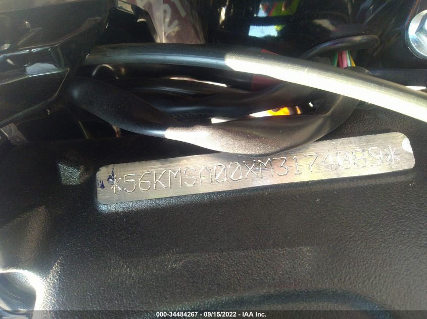 2021 INDIAN MOTORCYCLE CO. SCOUT ABS 56KMSA00XM3174089