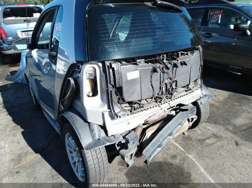 2013 SMART FORTWO PURE/PASSION WMEEJ3BA6DK607395