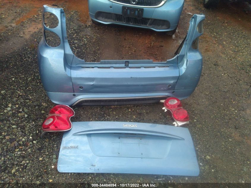2013 SMART FORTWO PURE/PASSION WMEEJ3BA6DK607395