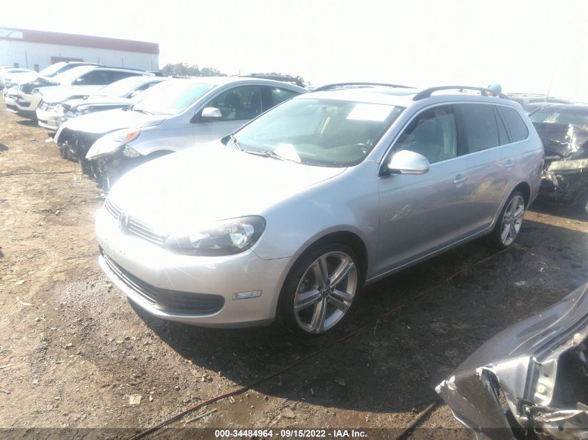 2014 VOLKSWAGEN JETTA SPORTWAGEN TDI W/SUNROOF 3VWPL7AJ0EM622993