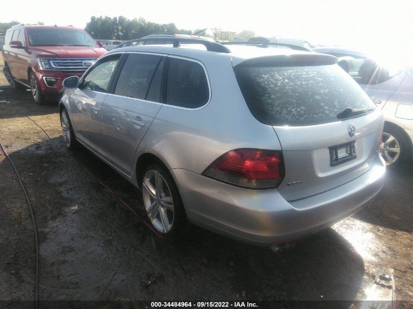 2014 VOLKSWAGEN JETTA SPORTWAGEN TDI W/SUNROOF 3VWPL7AJ0EM622993