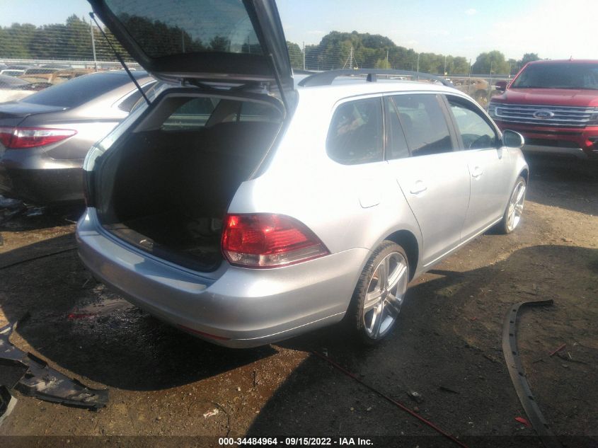 2014 VOLKSWAGEN JETTA SPORTWAGEN TDI W/SUNROOF 3VWPL7AJ0EM622993