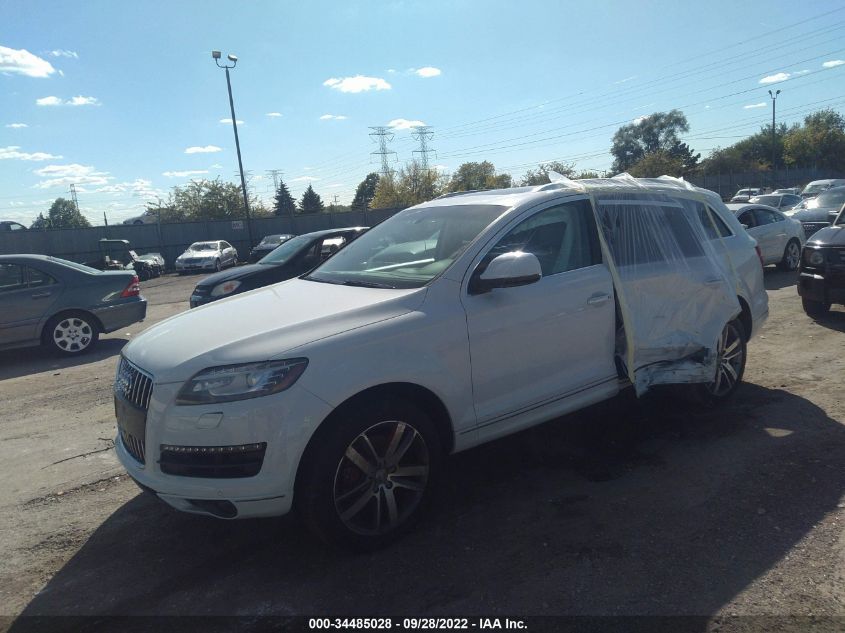 2013 AUDI Q7 3.0L TDI PRESTIGE WA1VMAFE6DD010432