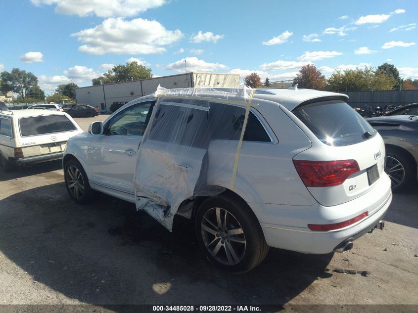 2013 AUDI Q7 3.0L TDI PRESTIGE WA1VMAFE6DD010432