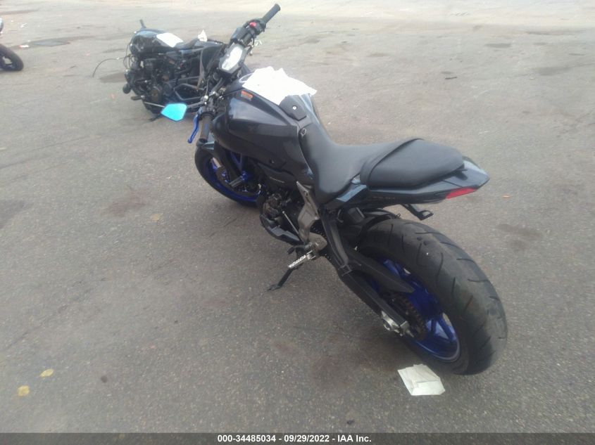 2015 YAMAHA FZ07 JYARM06E4FA003772