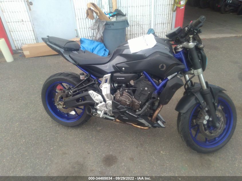 2015 YAMAHA FZ07 JYARM06E4FA003772