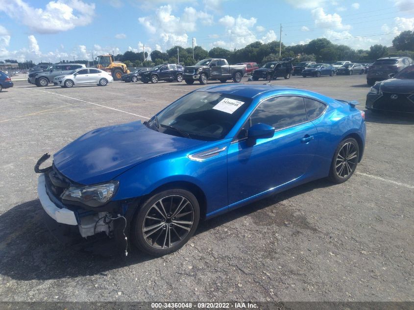 2014 SUBARU BRZ LIMITED JF1ZCAC1XE9604396